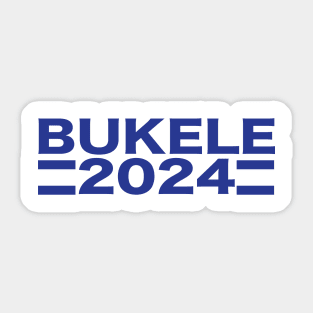 NAYIB BUKELE PRESIDENTE 2024 EL SALVADOR Sticker